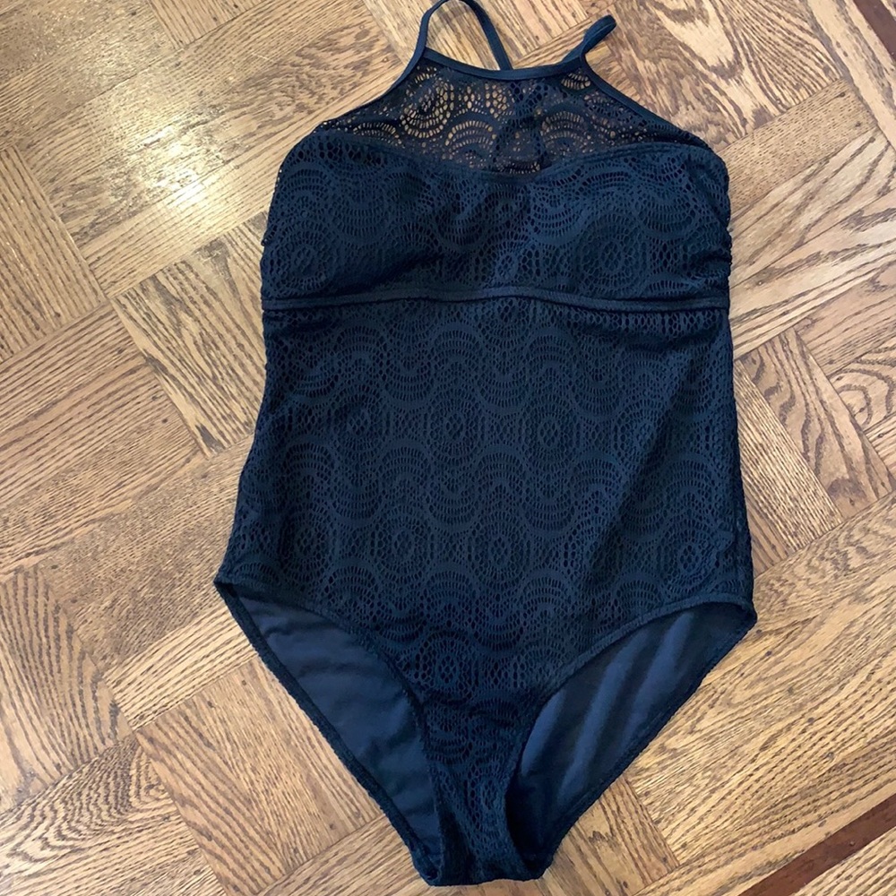 Modest Black Swimsuit